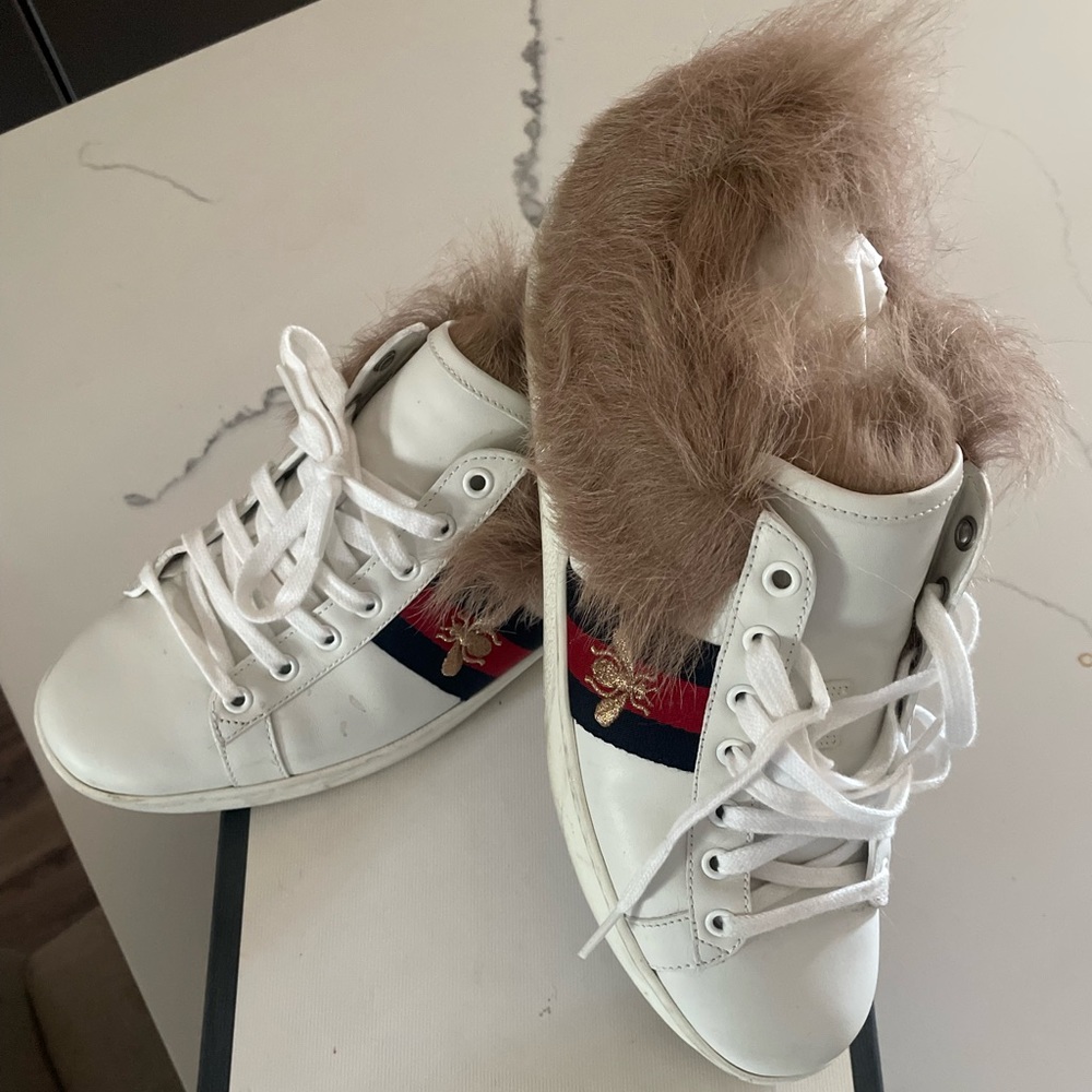 Gucci
Ace Sneakers with Fur